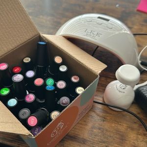 Beetles gel nail kit with UV